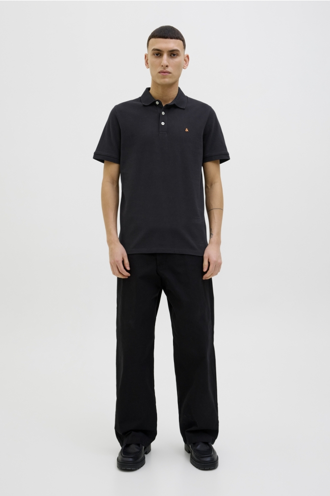 JJEPAULOS POLO SS NOOS 12136668 Black.Classic